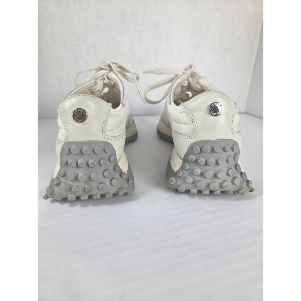 Steve Madden Campo Platform Sneakers Off White Cream Leather Low Top CAMP08S1 7M - Picture 7 of 9